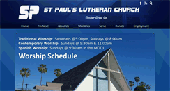 Desktop Screenshot of church.stpaulsorange.org